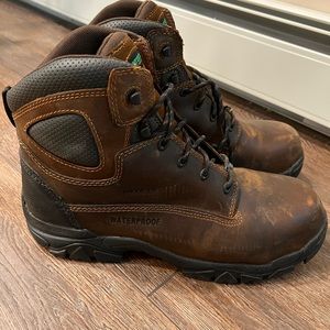 Men’s brown Hytest work boots